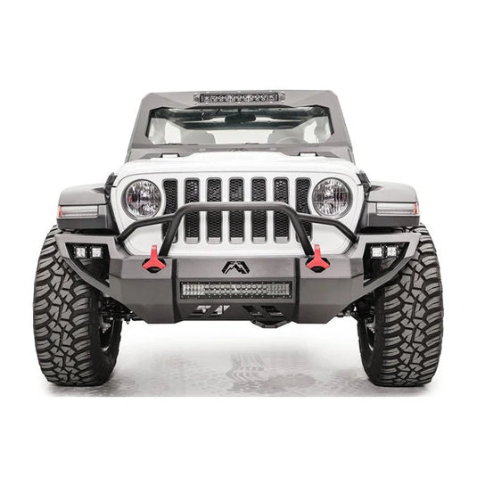 Fab Fours JL18-D46521-1 Vengeance Pre-Runner Front Bumper for 18-21 Jeep Wrangler JL & Gladiator JT