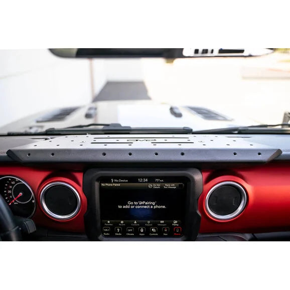 Load image into Gallery viewer, DV8 Offroad DMJL-01 Digital Device Dash Mount for 18-23 Jeep Wrangler JL &amp; Gladiator JT
