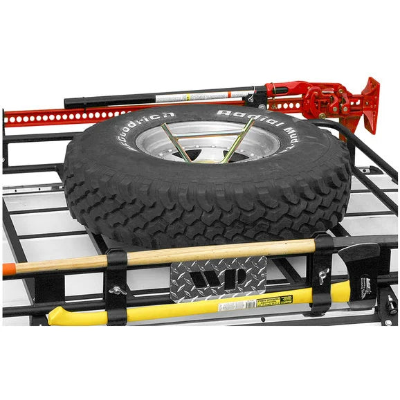 Load image into Gallery viewer, Warrior Products 829 Spare Tire Mount Bracket for Renegade Rack
