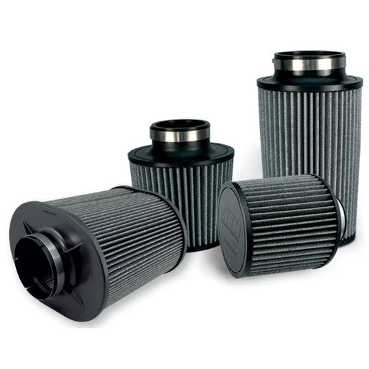 AEM Filters 21-2059DK 4.0" Dryflow Air Filter Short Neck 9" Element