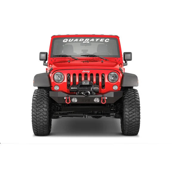 Load image into Gallery viewer, Body Armor JL-19532 Front Mid Width Winch Bumper for 18-21 Jeep Wrangler JL &amp; Gladiator JT
