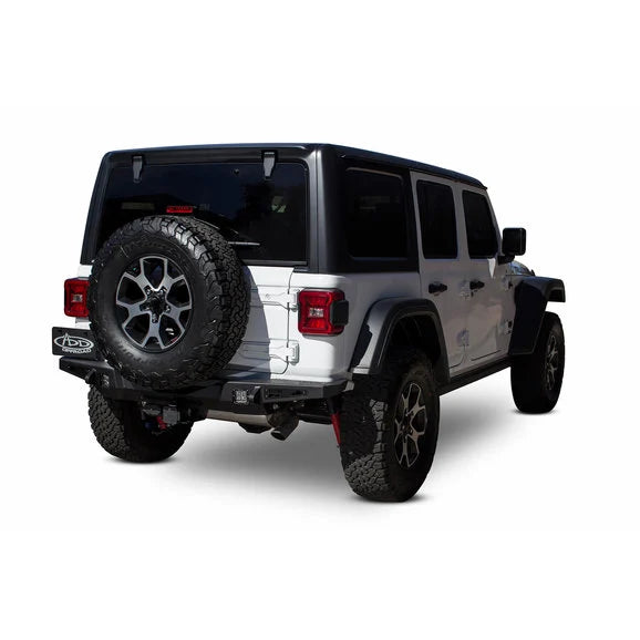 Load image into Gallery viewer, ADD Offroad Rear HD Stealth Fighter Bumper (allows Tire Carrier Mounting) for 18-24 Jeep Wrangler JL
