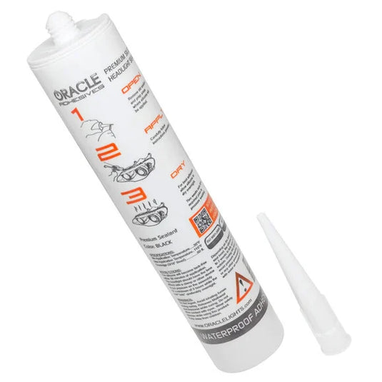 Oracle Lighting 2001-504 Premium Headlight Sealant Adhesive Silicone 10oz Tube