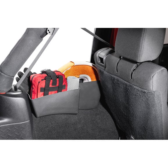 TACTIK SLT-JK958 Rear Storage Organizer Pair for 07-18 Jeep Wrangler JK Unlimited 4-Door