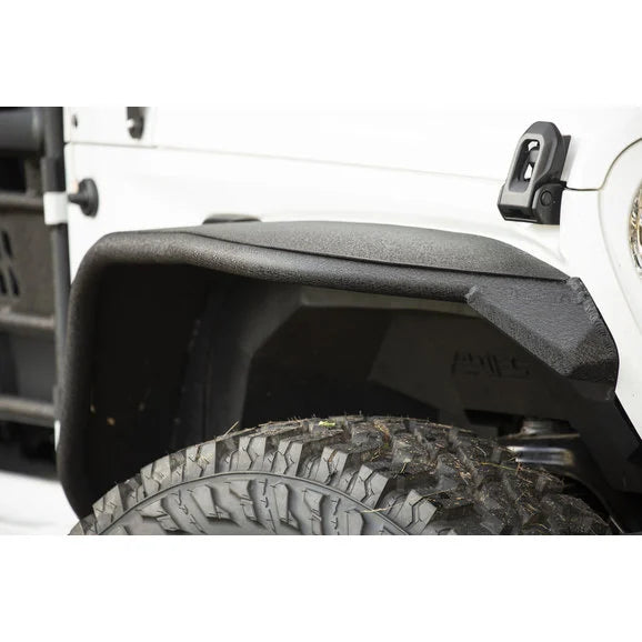 Load image into Gallery viewer, Aries TrailChaser Front Bumper with Front Fender Flares &amp; Brush Guard for 18-24 Jeep Wrangler JL Unlimited &amp; Gladiator JT
