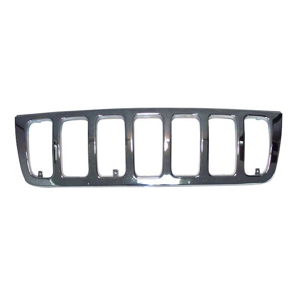 Crown Automotive 55155921AA Chrome Grille for 99-03 Jeep Grand Cherokee WJ