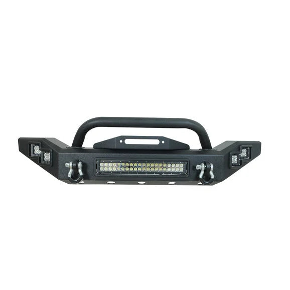 Load image into Gallery viewer, Paramount Automotive 51-7016 Full Width LED Light Style Front Bumper for 07-18 Jeep Wrangler JK
