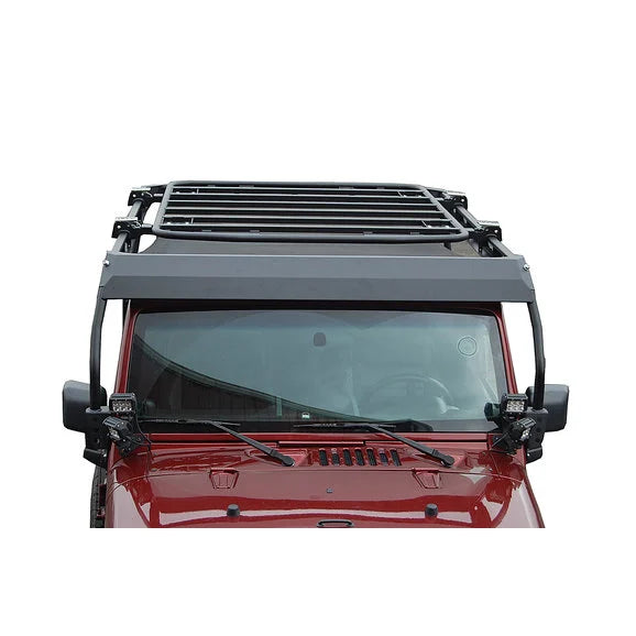 Load image into Gallery viewer, Warrior Products 10982 MOD Roof Rack for 07-18 Jeep Wrangler JK 2-Door
