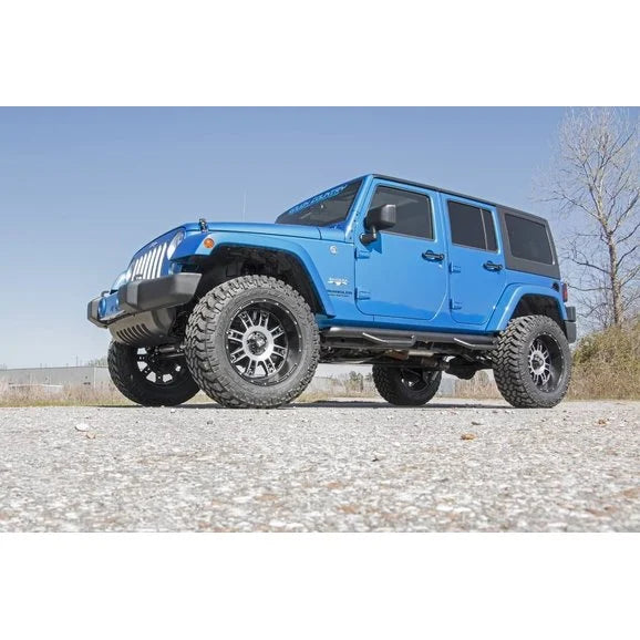 Load image into Gallery viewer, Rough Country 3.5in Suspension Lift Kit with Control Arm Drop for 07-18 Jeep Wrangler Unlimited JK
