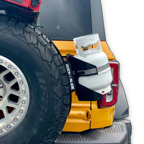 Load image into Gallery viewer, Rock Slide Engineering AC-PROP-FTKV Propane Tank Holder for 20-24 Jeep Gladiator JT
