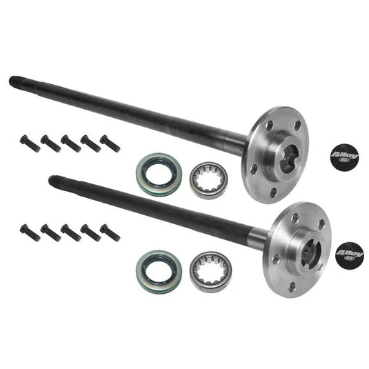 Alloy USA 12200 Rear 27 Spline Peformance Axle Kit for 90-06 Jeep Wrangler TJ, YJ & Cherokee XJ w/ Dana 35 Rear Axle & Non ABS Brakes