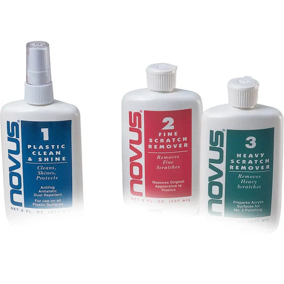 Novus 7100 Plastic Polish Kit