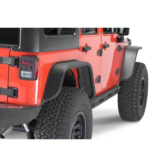 Fishbone Offroad FB33006 Aluminum Tube Fenders for 07-18 Jeep Wrangler JK