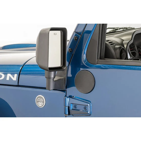 Load image into Gallery viewer, Quadratec 13125 Mirror Relocation Bracket with Fill Plate For 07-18 Jeep Wrangler JK
