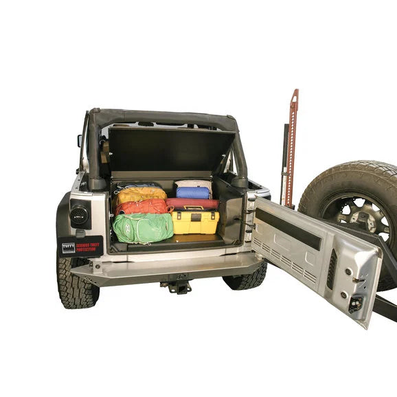 Load image into Gallery viewer, Tuffy 326-01 Security Products Deluxe Security Deck Enclosure for 11-18 Jeep Wrangler JK
