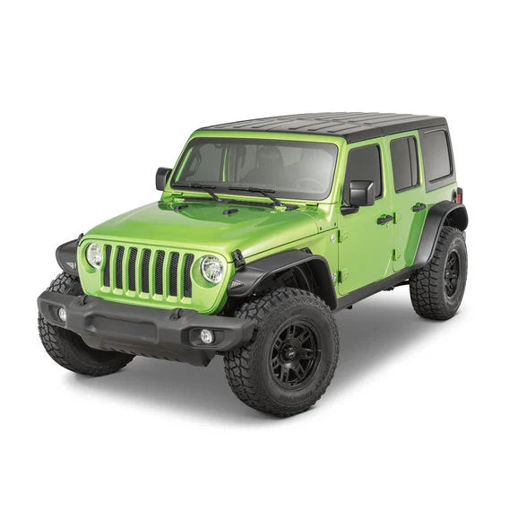 Load image into Gallery viewer, Bushwacker 10923-07 Flat Style Fender Flares for 18-24 Jeep Wrangler JL
