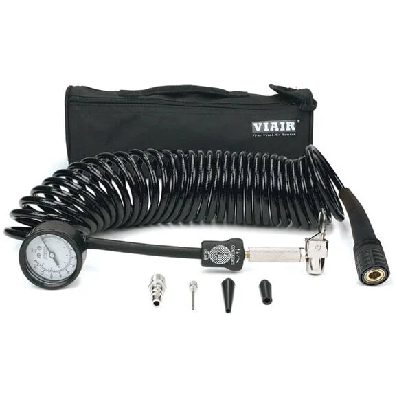 Viair 5-in-1 Inflator/Deflator Coil Hose- Braided