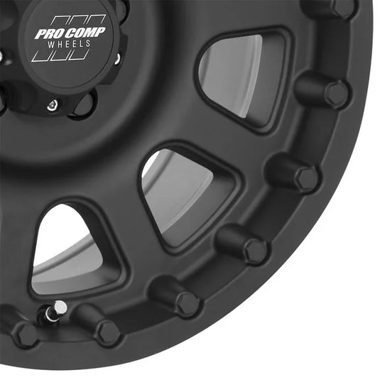 Pro Comp Series 32 Wheel in Black for 07-18 Jeep Wrangler JK and 99-18 Grand Cherokee WJ, WK, & WK2