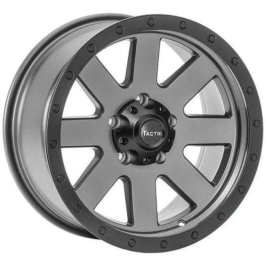 TACTIK 92615 3001 T-741 in Gun Metal Gray and Black for 07-23 Jeep Wrangler JK, JL & Gladiator JT