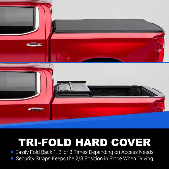 Load image into Gallery viewer, TACTIK Soft Tri-Fold Truck Bed Tonneau Cover for 15-23 F-150
