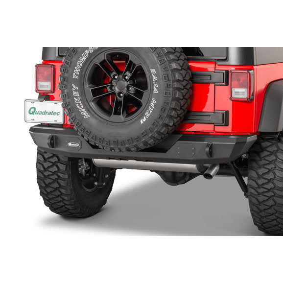 Load image into Gallery viewer, Quadratec Mid Width Rear Bumper for 07-18 Jeep Wrangler JK
