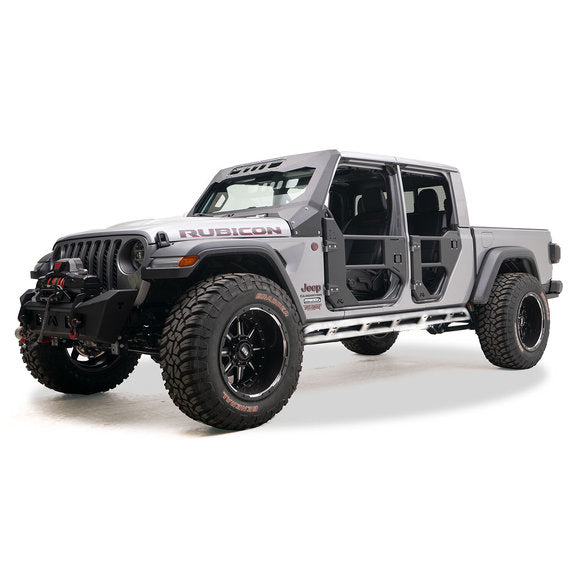 Load image into Gallery viewer, Fab Fours Tube Rock Sliders for 20-24 Jeep Gladiator JT
