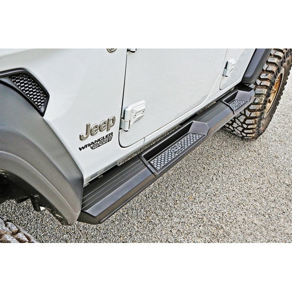 Load image into Gallery viewer, LoD Offroad JRS1861 Armor Lite RockSliders for 18-24 Jeep Wrangler JL Unlimited 4-Door
