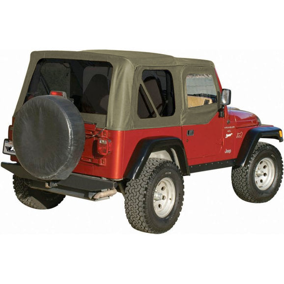 Load image into Gallery viewer, Rampage Products Replacement Soft Top with Skins &amp; Tinted Windows for 97-06 Jeep Wrangler TJ
