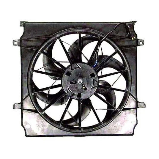 OMIX 17102.55 Radiator Fan Assembly for 02-04 Jeep Liberty KJ with 2.4L Engine