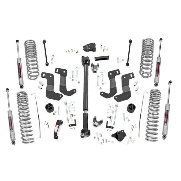 Load image into Gallery viewer, Rough Country 6in Suspension Lift Kit with Control Arm Drop for 20-24 Jeep Gladiator JT
