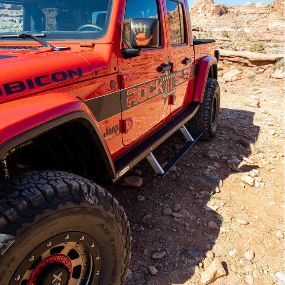 Load image into Gallery viewer, Rock Slide Engineering Gen III Step Sliders for 20-24 Jeep Gladiator JT
