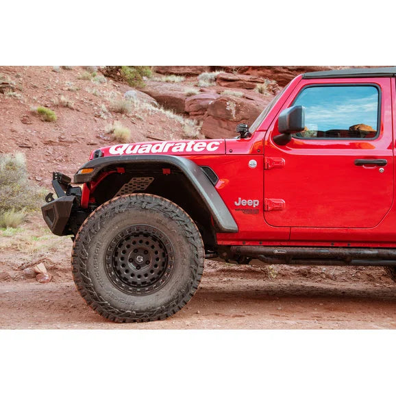 Load image into Gallery viewer, Quadratec 12510 Baja HD Fender Flares for 18-24 Jeep Wrangler JL
