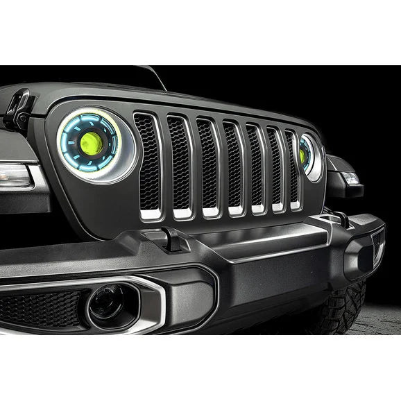 Load image into Gallery viewer, Oracle Lighting Oculus 9&quot; Bi-LED Projector Headlights for 18-24 Jeep Wrangler JL &amp; 20-24 Gladiator JT
