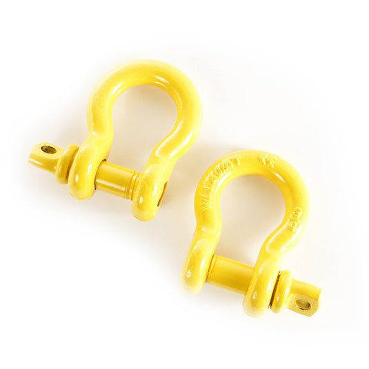 Rugged Ridge 11235.15 3/4" D-Ring Shackle in Yellow