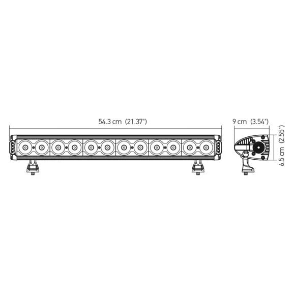 Load image into Gallery viewer, Hella 357209101 ValueFit 12 LED 21&quot; Design Light Bar-Combo Beam
