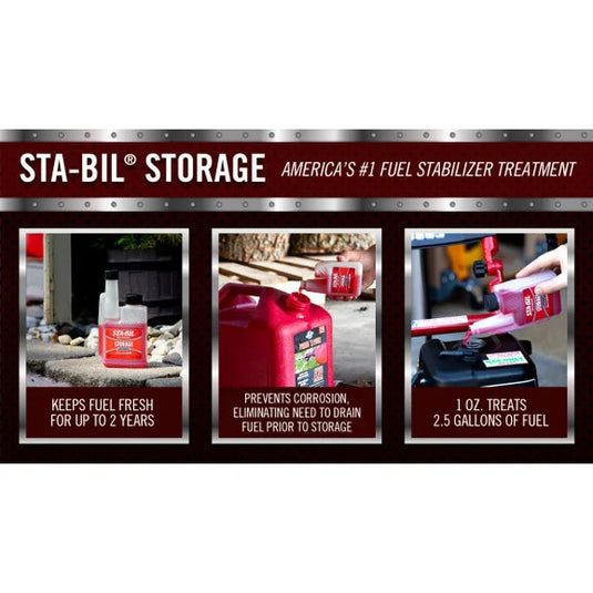 STA-BIL 22207 Storage Fuel Stablizer 16 oz.