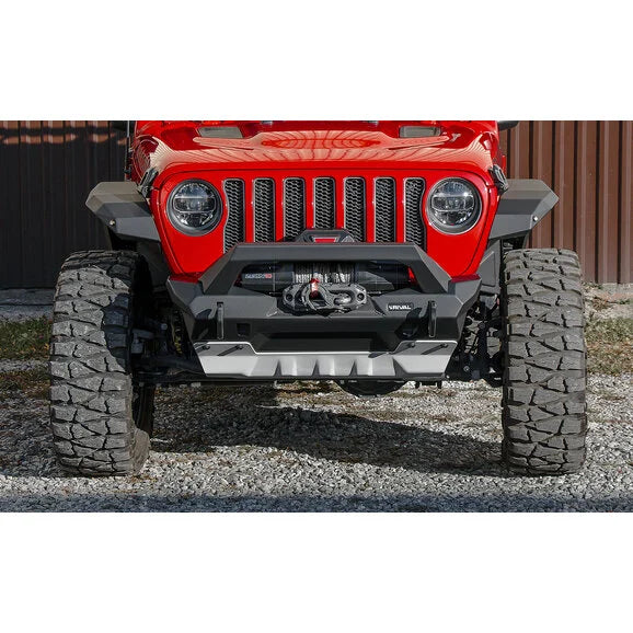 Load image into Gallery viewer, Rival 4x4 Aluminum Front Winch Bumper for 07-24 Jeep Wrangler JK, JL &amp; Gladiator JT
