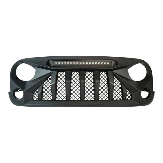 Overtread 19045 Pilot Rock Front Grille for 07-18 Jeep Wrangler JK