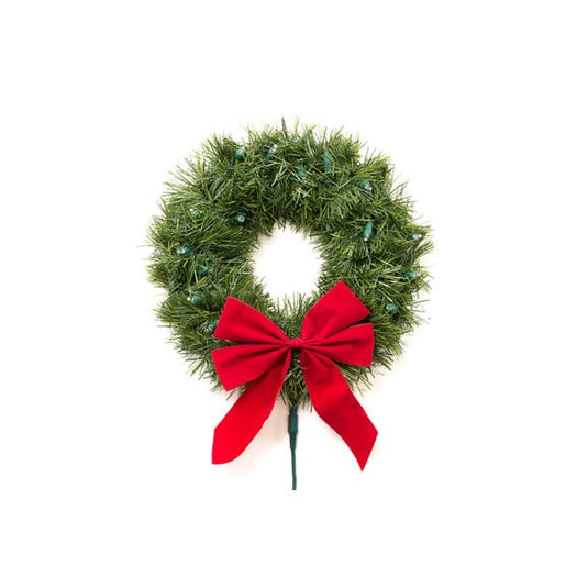 Quadratec 12-Volt LED Christmas Wreath