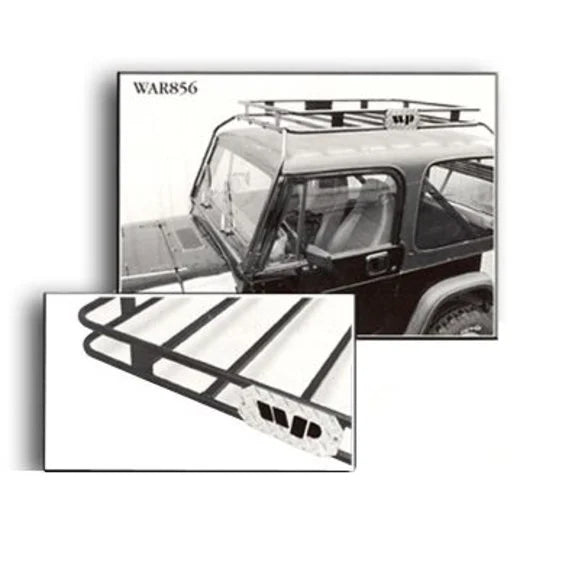 Warrior Products 857 Safari Roof Rack for 55-75 Jeep CJ-5