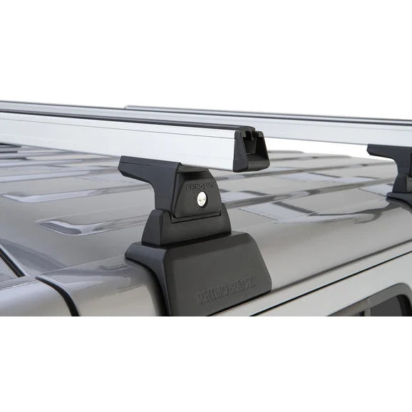 Load image into Gallery viewer, Rhino-Rack 2-Bar Backbone Roof Rack with Quick Mount Legs for 18-24 Jeep Wrangler JL Unlimited with Hardtop
