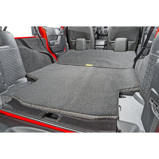 Dirtydog 4X4 J4PP07RCBK 2-Piece Crash Pad for 07-18 Jeep Wrangler Unlimited JK 4 Door