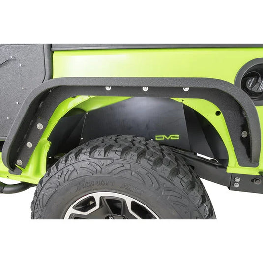 DV8 Offroad Rear Inner Fenders for 07-18 Jeep Wrangler JK