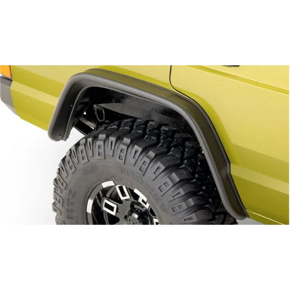 Bushwacker 10064-07 Rear Flat Style Flares for 84-01 Jeep Cherokee XJ