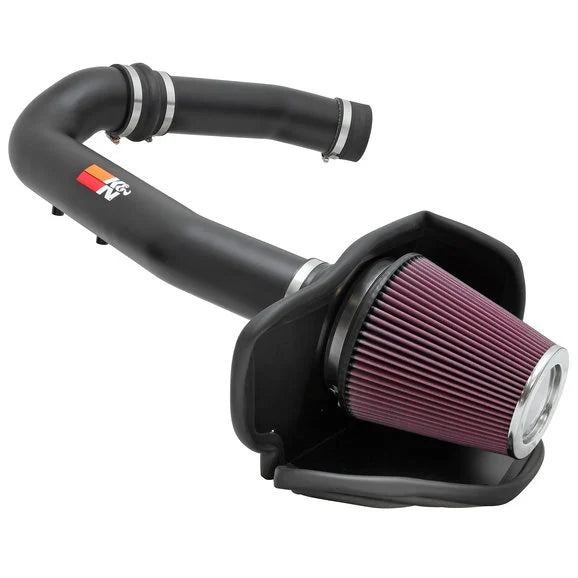 Load image into Gallery viewer, K&amp;N 77-1560KTK Metal Air Intake for 11-15 Jeep Grand Cherokee WK2 &amp; Dodge Durango with 3.6L
