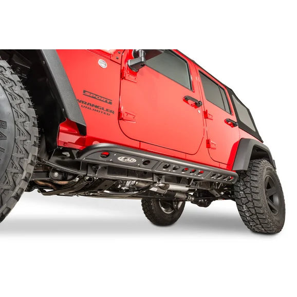 Load image into Gallery viewer, LoD Offroad Signature Series Rock Sliders for 07-18 Jeep Wrangler Unlimited JK 4 Door
