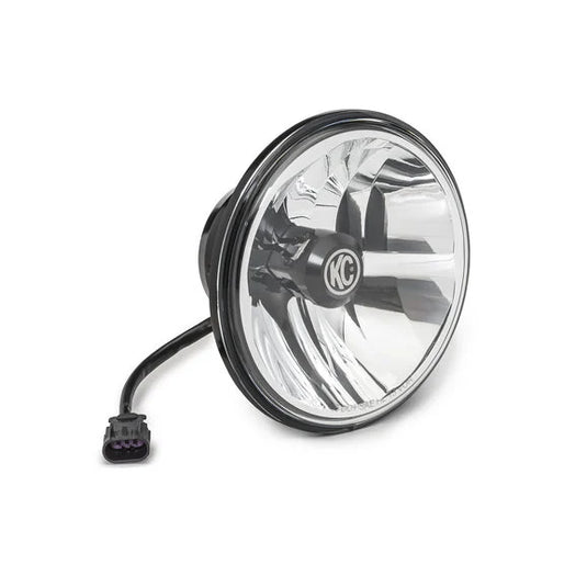 KC HiLiTES Gravity LED 7" Headlights with 4" Gravity LED Fog Light Kit for 07-18 Jeep Wrangler JK