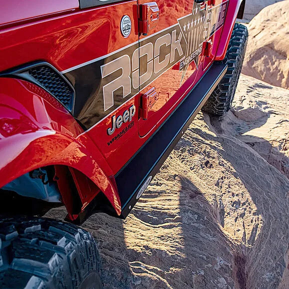 Load image into Gallery viewer, Rock Slide Engineering Gen III Step Sliders for 18-24 Jeep Wrangler JL Unlimited 4-Door
