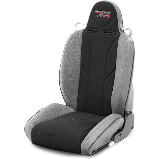 MasterCraft Baja RS Driver Seat with Adjustable Headrest for 76-14 Jeep Wrangler CJ, YJ, TJ, JK & Unlimited