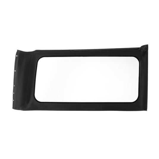 MasterTop Repair Part Quarter Window for 18-23 Jeep Wrangler JL 2-Door with Factory Soft Top